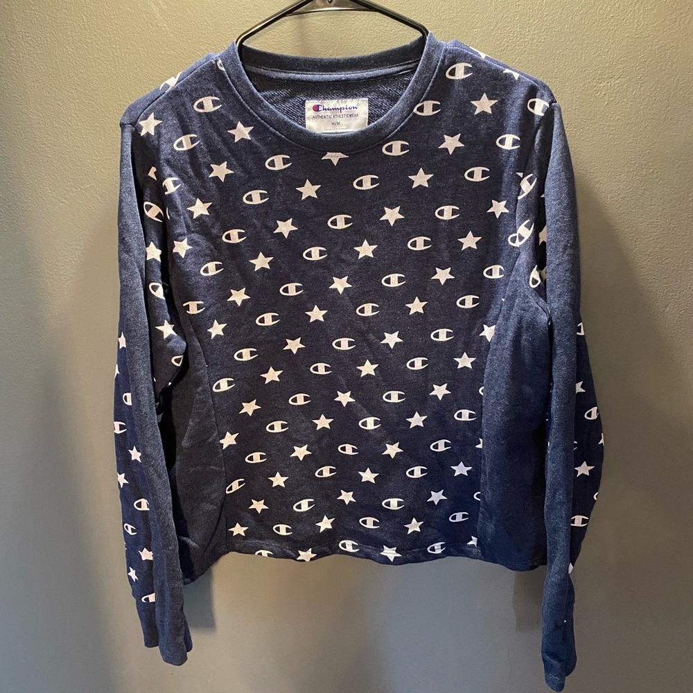 Champions Star *Sweater White and Navy